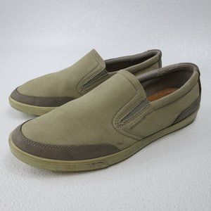 Ecco Casual Comfort Leather Slip-On Loafers Footwear Mens Footwear Shoes Sz 45